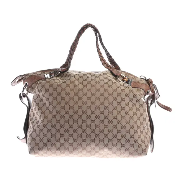 Handtasche in Braun, Baumwolle, Gucci