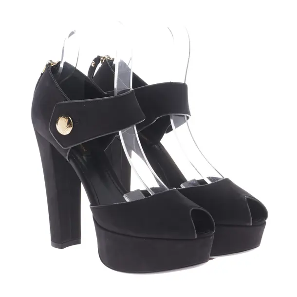 Peep Toes, in Black, Louis Vuitton