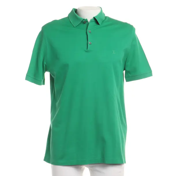 Poloshirt in Grün, Baumwolle, Louis Vuitton