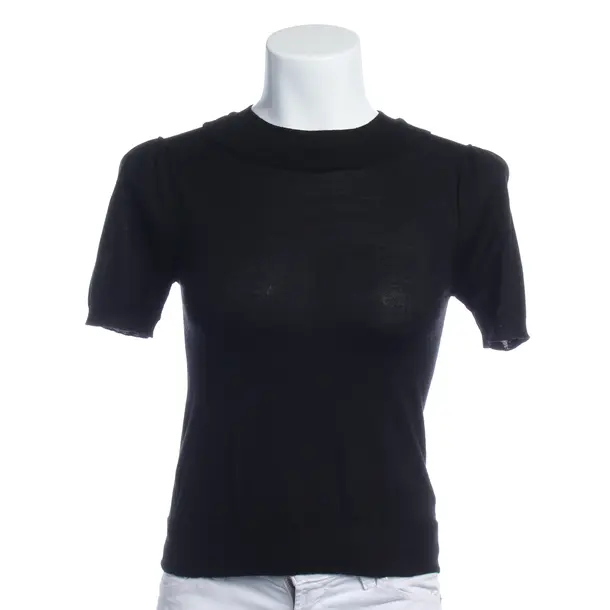 Shirt in Schwarz, Wolle, Prada