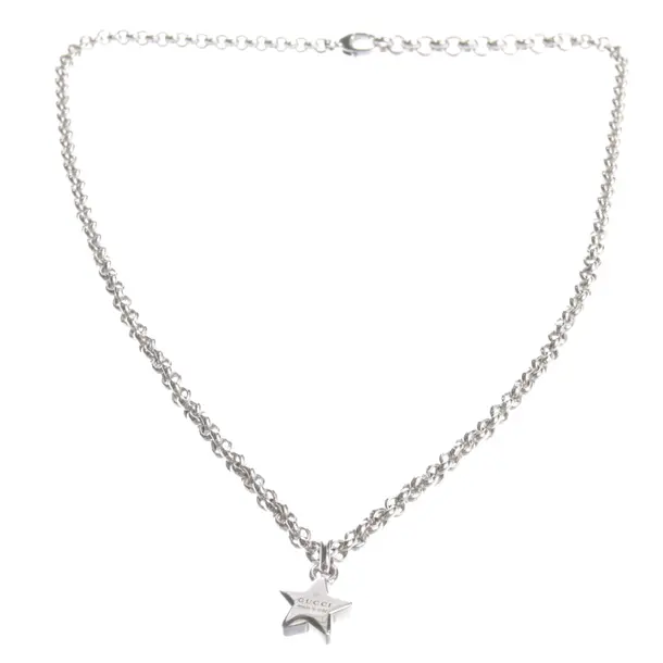 Necklace in Metallic, 925 Sterling Silver, Gucci