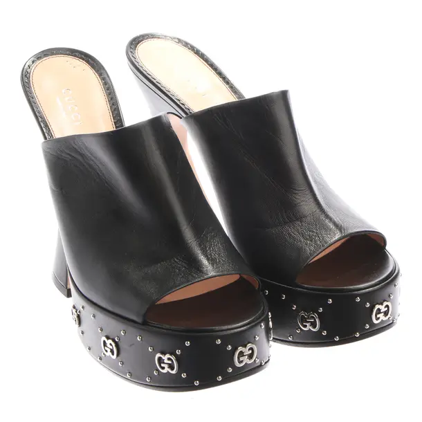 Sandaletten in Schwarz, , Gucci