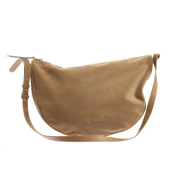 Shoulder Bag in Brown, Leather, Coccinelle