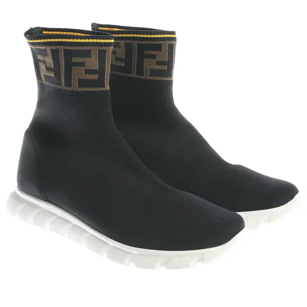 High-Top Sneakers in Multicolored, , Fendi