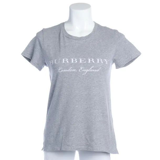 Shirt in Gray, Cotton, Burberry