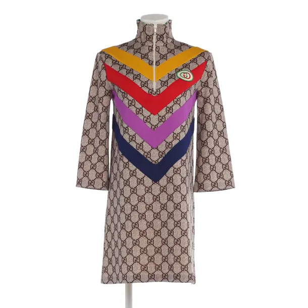 Kleid in Mehrfarbig, Polyester, Gucci