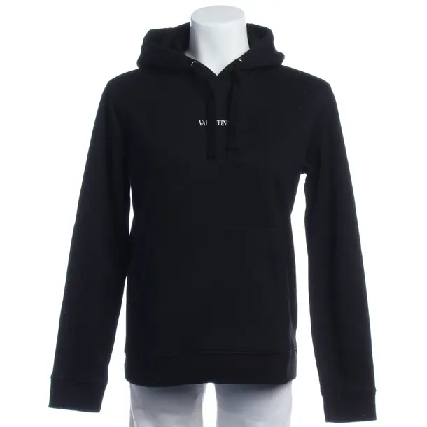 Hoodie in Schwarz, Baumwolle, Valentino