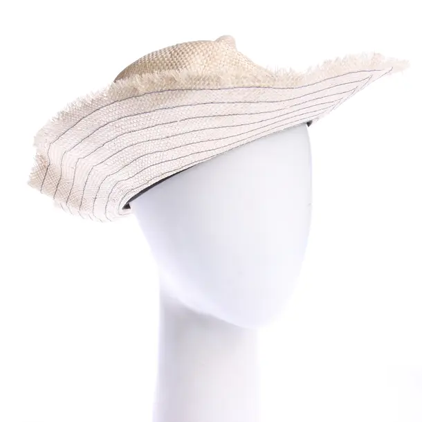 Hat in White, Straw, Tory Burch