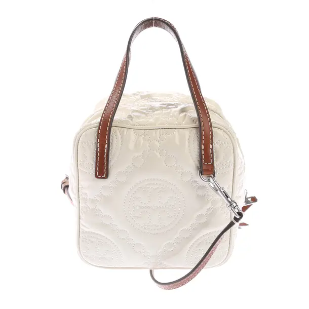 Handtasche in Weiß, Leder, Tory Burch