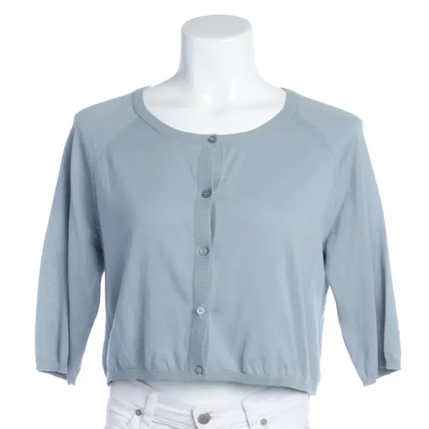 Strickjacke in Blau, Baumwolle, Max Mara