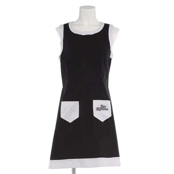Kleid in Schwarz, Baumwolle, Love Moschino
