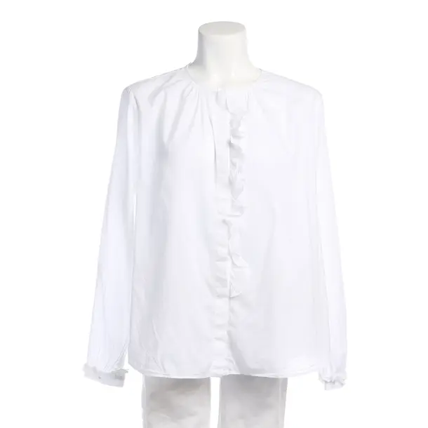 Blouse in White, Cotton, Robert Friedman