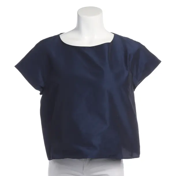 Bluse in Blau, Baumwolle, Max Mara
