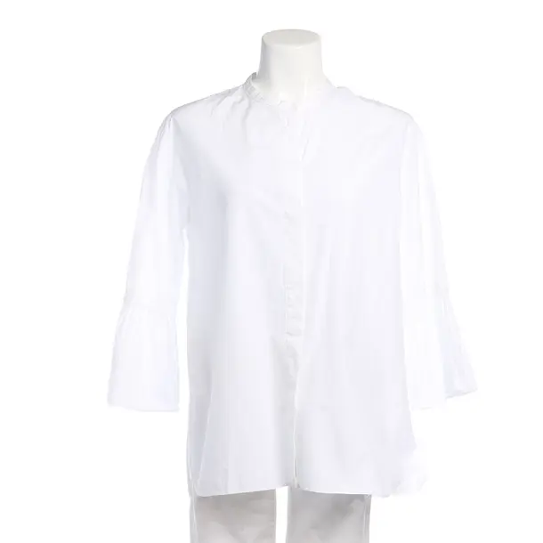 Bluse in Weiß, Baumwolle, Max Mara