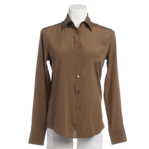 Blouse in Brown, Silk, Caliban