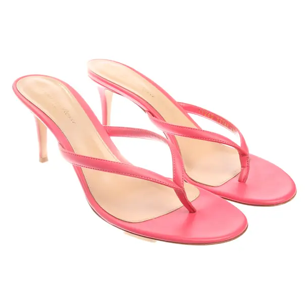 Heeled Sandals in Pink, , Gianvito Rossi
