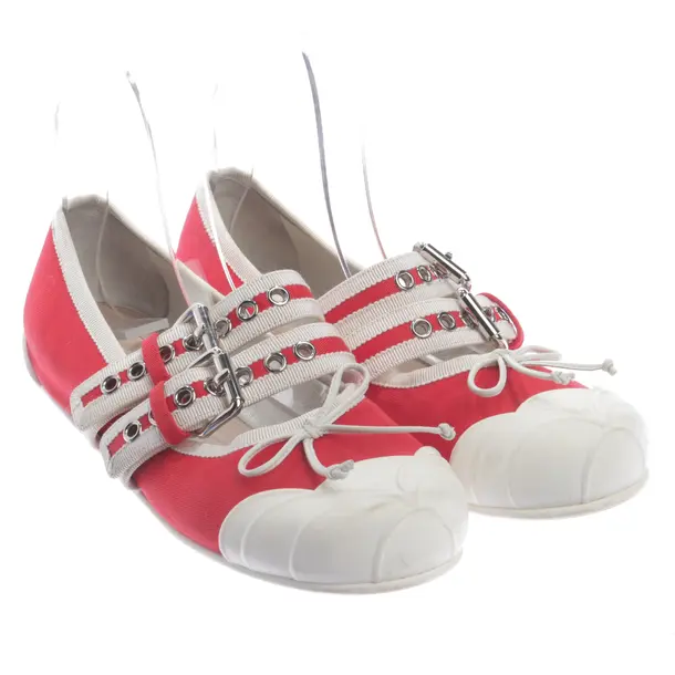 Halbschuhe in Rot, , Miu Miu
