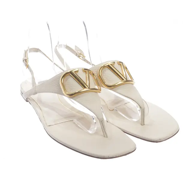 Sandalen in Weiß, , Valentino