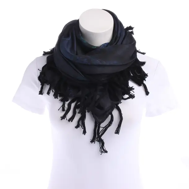 Shawl in Blue, Silk, Gucci