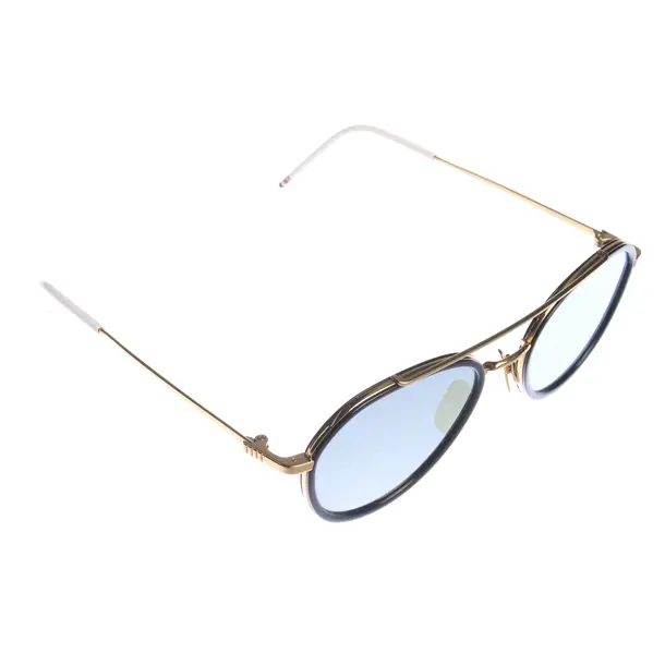 Sunglasses in Metallic, Metal, Thom Browne
