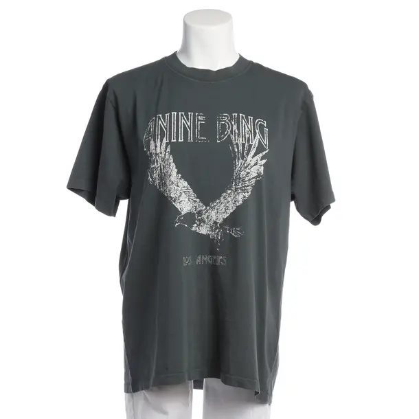 Shirt in Gray, Cotton, Anine Bing