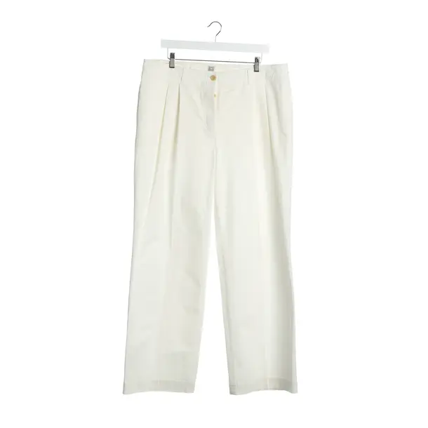 Flared Jeans in White, Cotton, Totême
