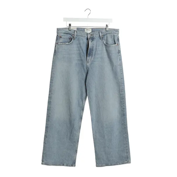 Jeans Flared in Blau, Baumwolle, Agolde