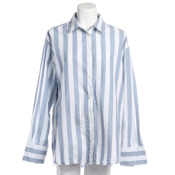 Bluse in Blau, Baumwolle, Anine Bing
