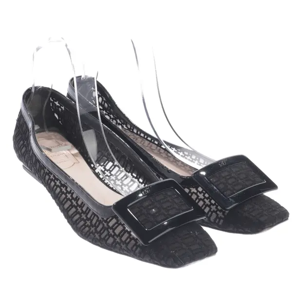 Ballet Flats in Black, , Roger Vivier