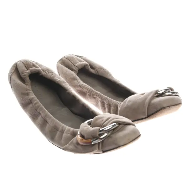 Ballet Flats in Gray, , Gucci