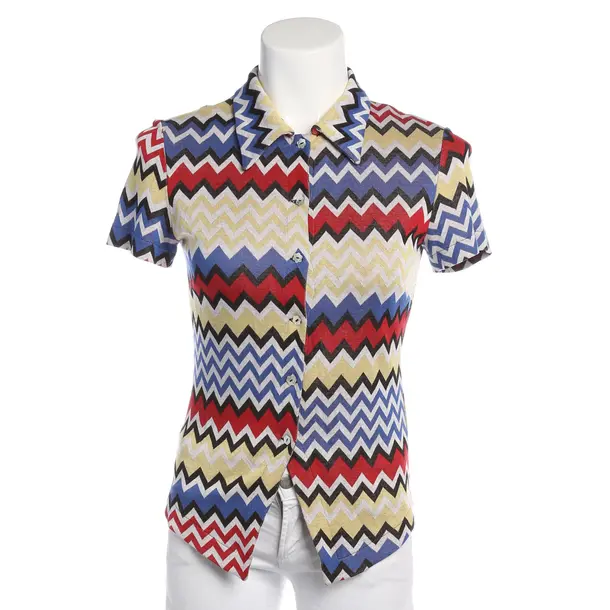 Bluse in Mehrfarbig, Viskose, Missoni