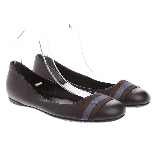 Ballet Flats in Brown, , Gucci