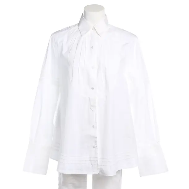 Blouse in White, Cotton, Prada