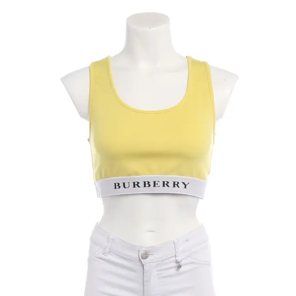 Top in Yellow, Polyester, Burberry