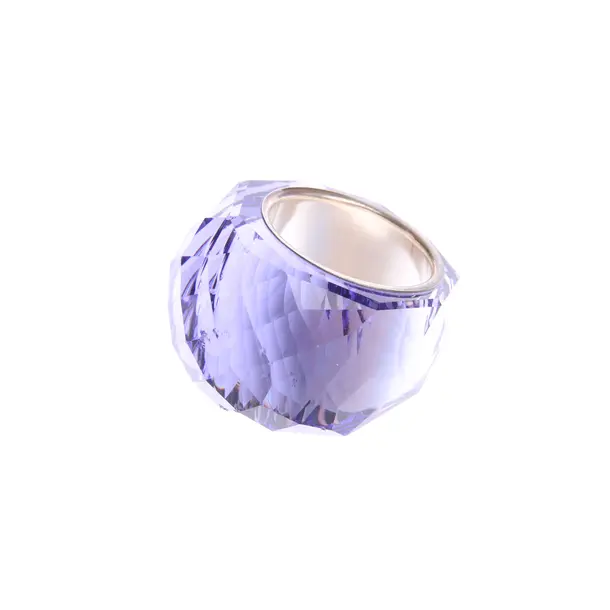 Ring in Metallic, Metal (metallic, metallized), Swarovski
