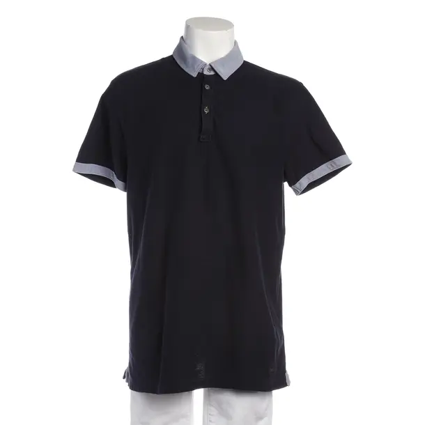 Poloshirt in Blau, Baumwolle, Hugo Boss Orange