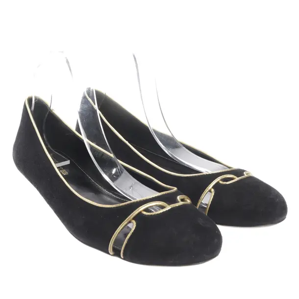Ballerinas in Schwarz, , Sergio Rossi