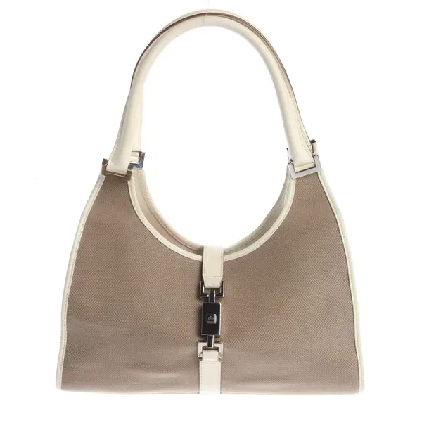Handbag in Brown, Cotton, Gucci