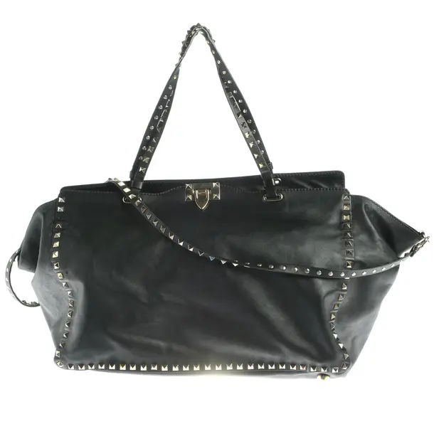 Shopper in Schwarz, Leder, Valentino