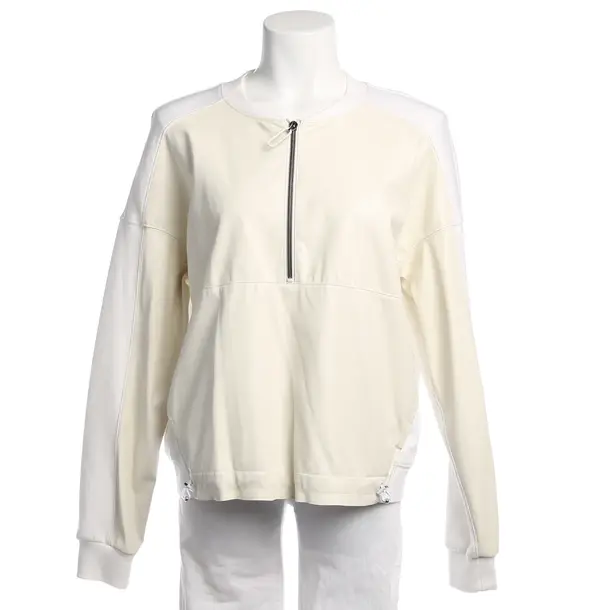 Sweatshirt in White, Cotton, Marc Cain