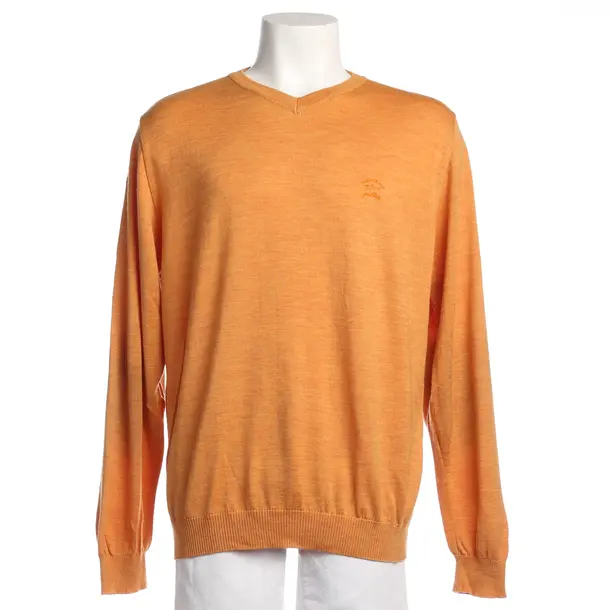 Pullover in Orange, Wolle, Paul & Shark
