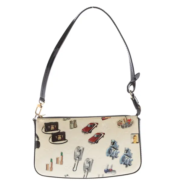 Schultertasche in Mehrfarbig, Canvas, Louis Vuitton