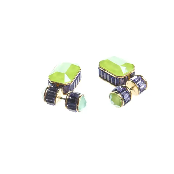 Earrings in Multicolored, Metal (metallic, metallized), Swarovski
