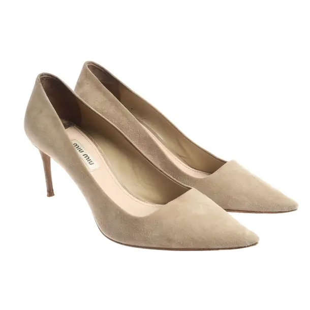 Pumps in Weiß, , Miu Miu