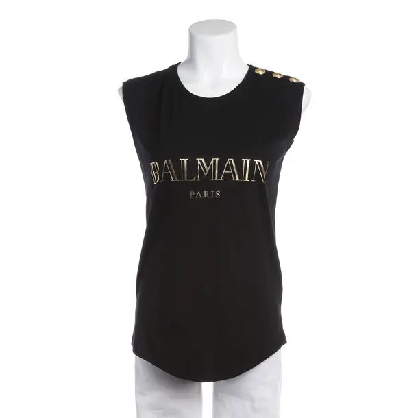 Shirt in Black, Cotton, Balmain