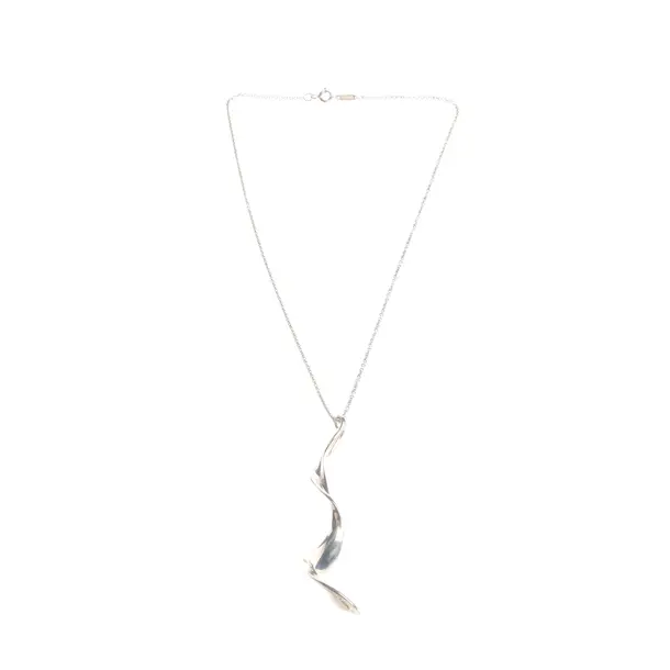 Necklace in Metallic, 925 Sterling Silver, Tiffany & Co
