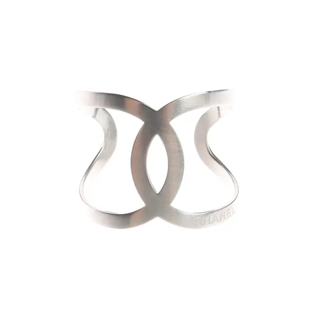 Bangle in Metallic, Metal (metallic, metallized), Chanel