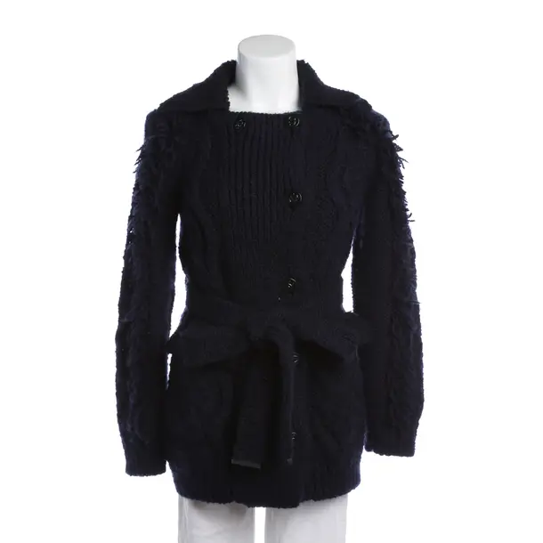 Übergangsjacke in Blau, Wolle, Chanel
