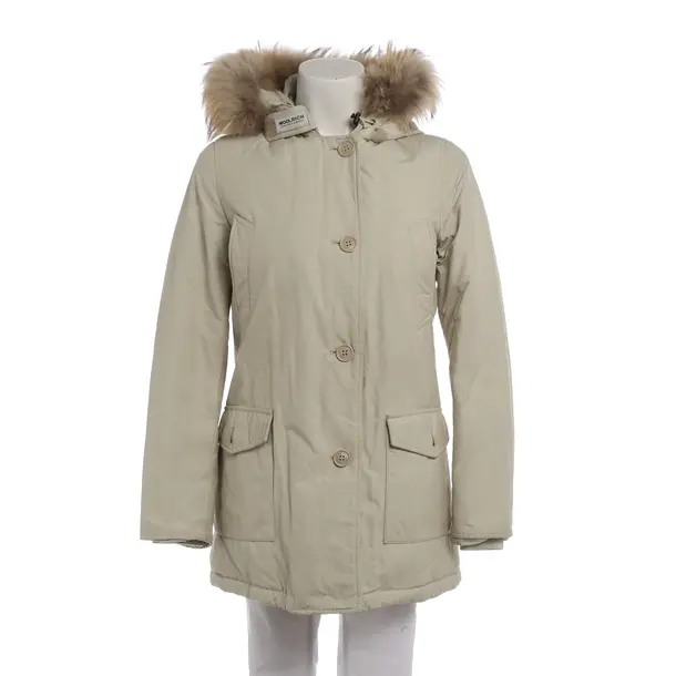 Winterjacke in Weiß, Baumwolle, Woolrich