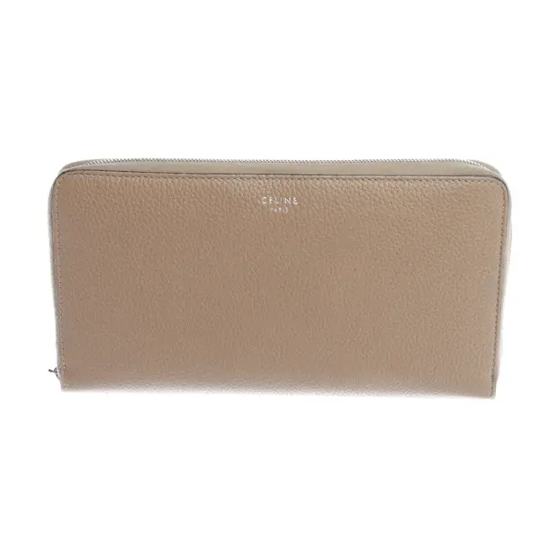 Wallet in Brown, Leather, Céline
